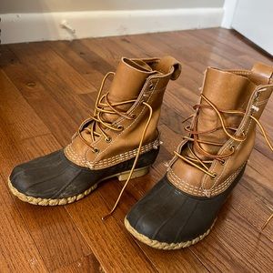 Used L.L. bean duck boots.